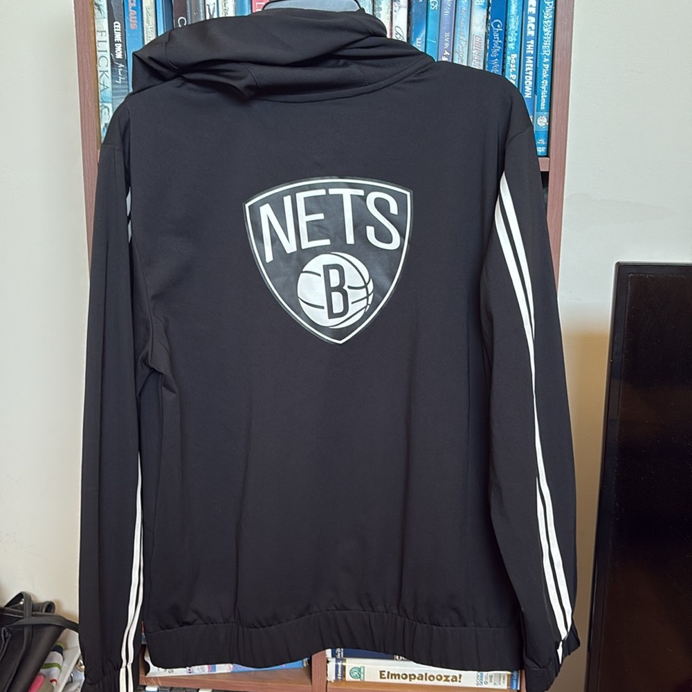 NBA - QORE-NBALAB Brooklyn Nets Everyday Team Women’s Hooded Jacket Sz L